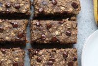 Homemade Banana Oatmeal Bars Recipe