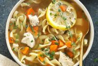 Homemade Chicken Noodle Soup Recipe from Scratch
