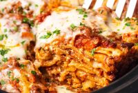 Crockpot Lasagna Recipe: Creamy Slow Cooker Lasagna