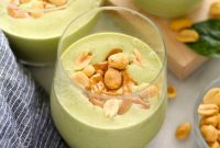 Creamy Peanut Butter Green Smoothie Recipe