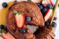 Double Chocolate Chip Pancakes: Fluffy, Chocolatey Recipe