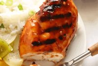 Grilled Teriyaki Chicken Recipe with Sticky Glaze