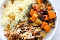 One-Pot Moroccan Chicken Recipe with Preserved Lemon and Olives