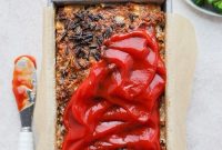 Wild Rice Meatloaf with Tomato Herb Glaze