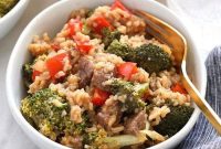 Cheesy Beef and Broccoli Casserole Recipe
