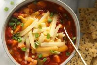 Smoky Vegetarian Chili Recipe with Beans and Roasted Peppers