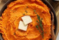 Creamy Mashed Sweet Potatoes Recipe
