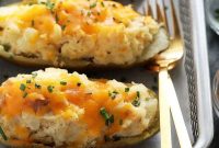 Twice-Baked Potato Recipe: Cheddar, Bacon & Chives