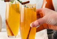 Sparkling Apple Cider Mimosa Recipe for Fall Brunch