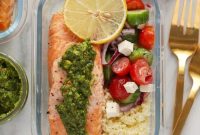Mediterranean Salmon Meal Prep Recipes for the Week