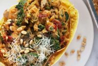 Instant Pot Stuffed Spaghetti Squash Recipe