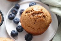 Moist Almond Butter Banana Muffins Recipe