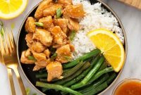 Instant Pot Orange Chicken with Sticky Mandarin Sauce