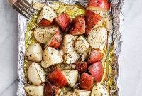 Crispy Foil-Wrapped Potatoes on the Grill