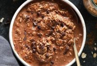 Vegan Chocolate Chai Overnight Oats Recipe