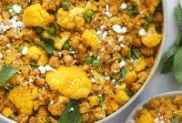 Spiced Moroccan Chickpea Couscous Recipe