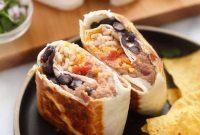 6-Ingredient Bean Burritos Recipe for Quick Vegetarian Dinner