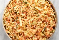 Creamy Coleslaw Recipe with Tangy Homemade Dressing