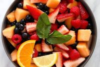 Refreshing Summer Fruit Salad with Honey Citrus Dressing