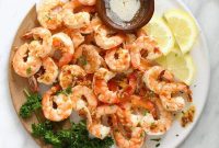 Garlic Butter Shrimp Recipe with Lemon and Parsley