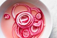 How to Make Quick Pickled Red Onions
