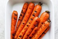 Smoky Grilled Carrots with Honey and Herbs Recipe