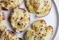 Crispy Smashed Red Potatoes with Garlic and Herbs