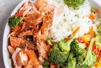 Sheet Pan Salmon Stir-Fry with Roasted Vegetables