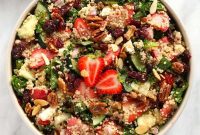Strawberry Quinoa Salad Recipe