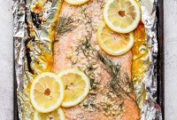 Oven-Baked Salmon in Foil Recipe for Tender Flaky Fillets