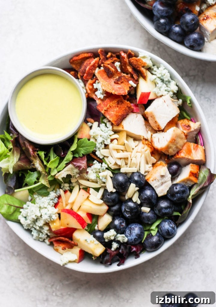How to Grill Juicy Chicken Every Time 7 salad in bowl with dressing