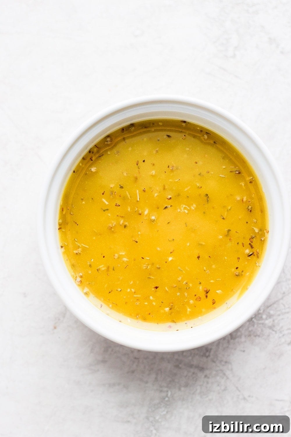 Greek Chicken Marinade with Lemon and Oregano 5 Greek chicken marinade in bowl