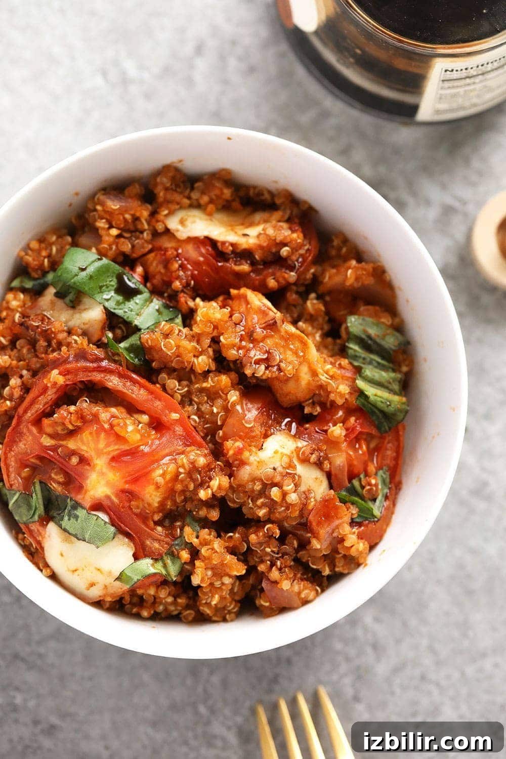 Chicken casserole recipe in a bowl