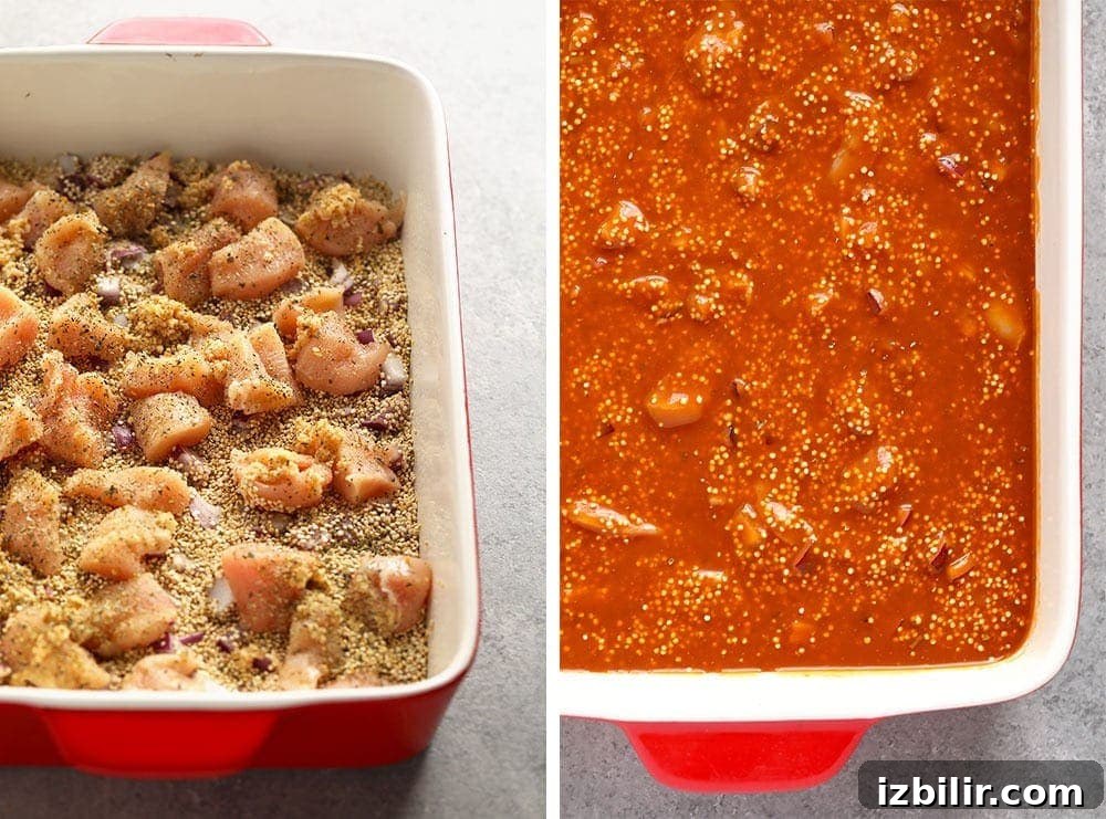 Tuscan Chicken Quinoa Casserole