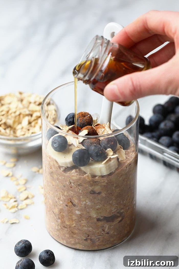 Maple French Toast Overnight Oats