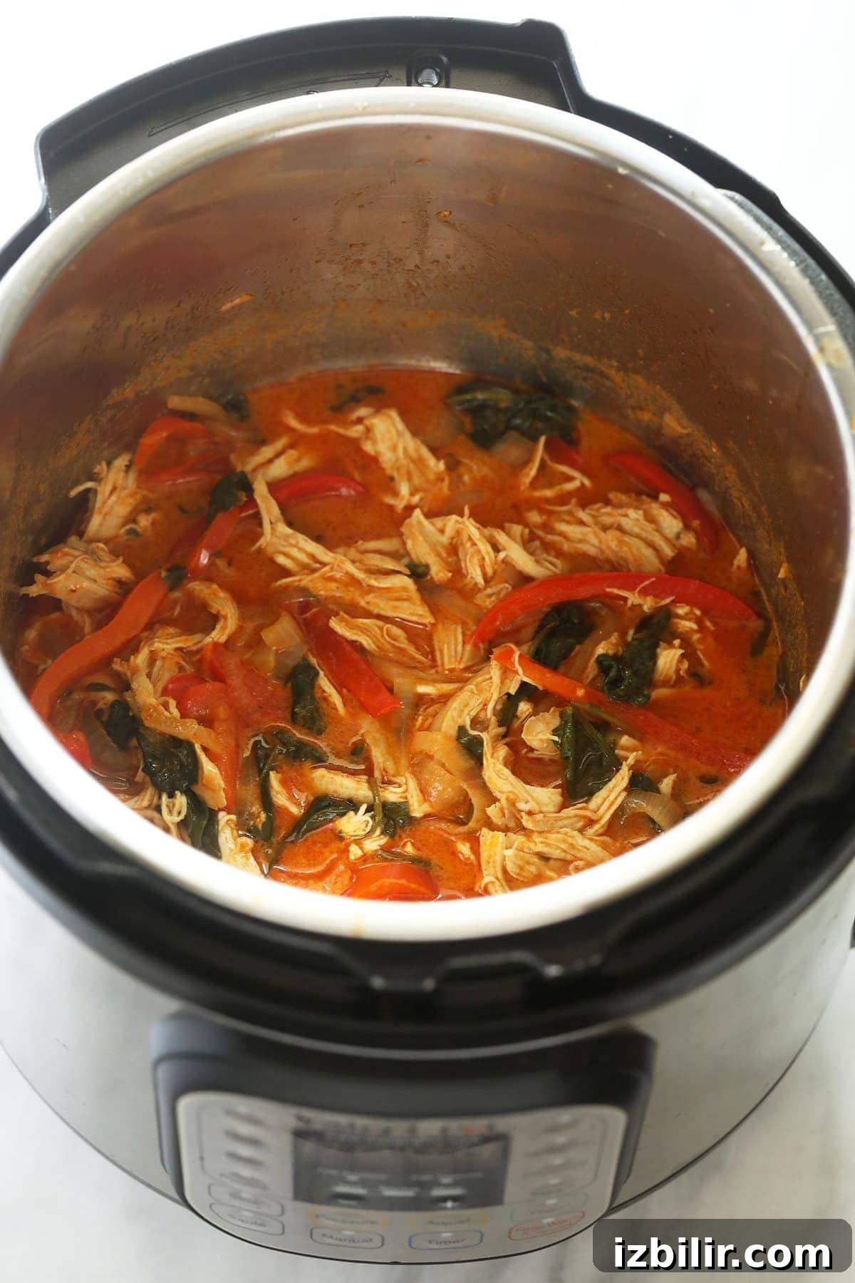 Creamy Instant Pot Coconut Curry Chicken 3 coconut curry chicken in Instant Pot