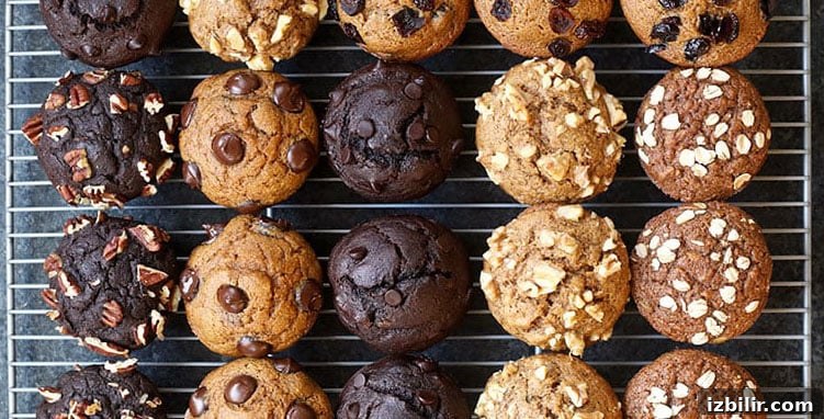 assorted muffins