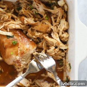 chicken marinating in teriyaki sauce