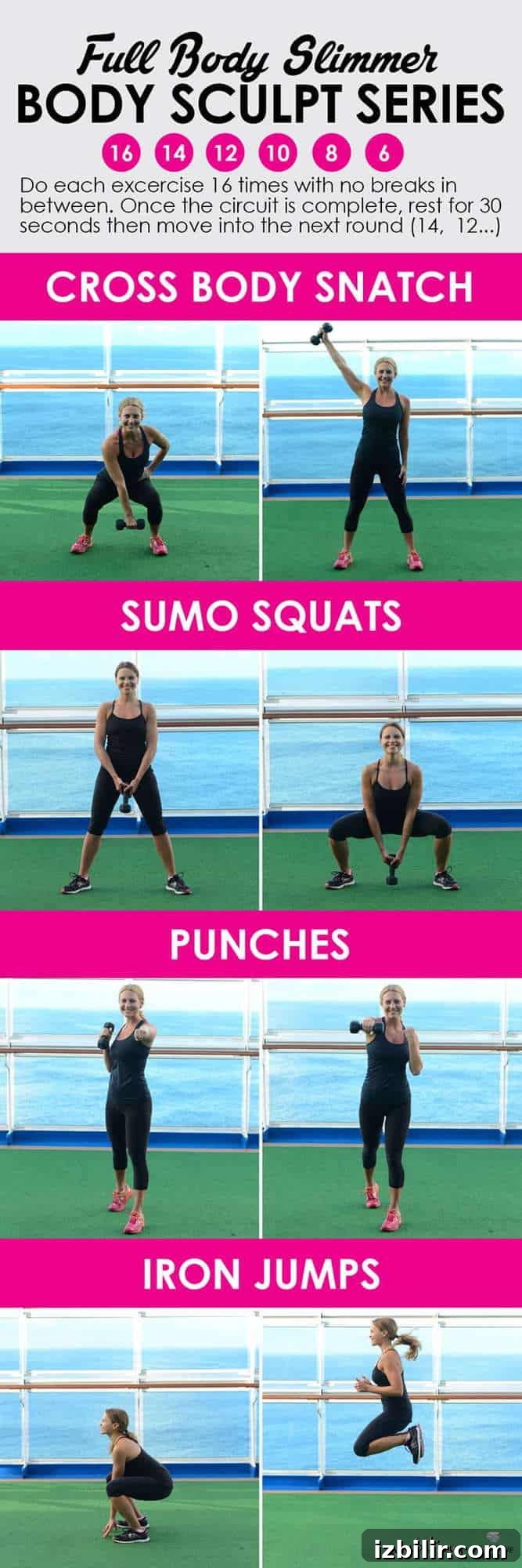 Full-Body Slimmer Review and Vacation Outfit Picks 2 Got 30 minutes? Go hard for a half an hour and do this full-body workout mixing lower body, upper body, and cardio so you'll feel the burn the next day!