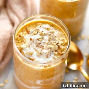 overnight oats in jar