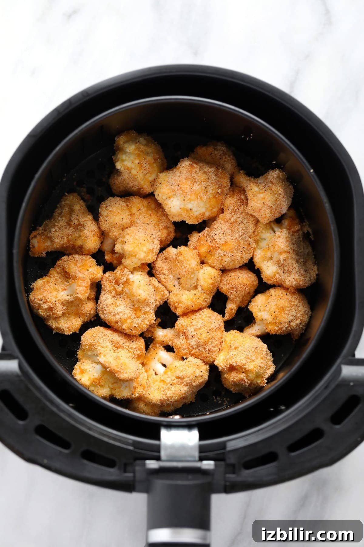 air fryer cauliflower in air fryer