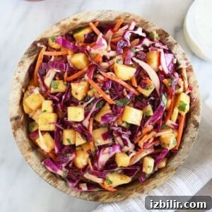 pineapple coleslaw