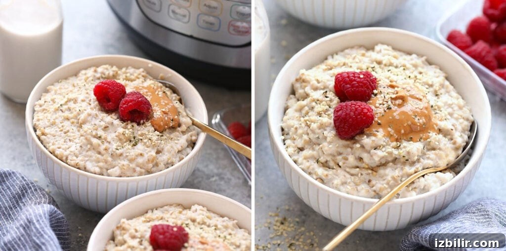 Instant Pot Steel Cut Oats