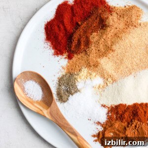 Homemade Chicken Dry Rub for Grilling and Roasting 2 spices on plate