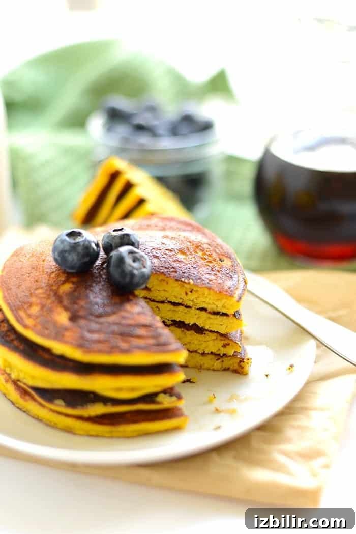 Paleo Pancakes made with coconut flour