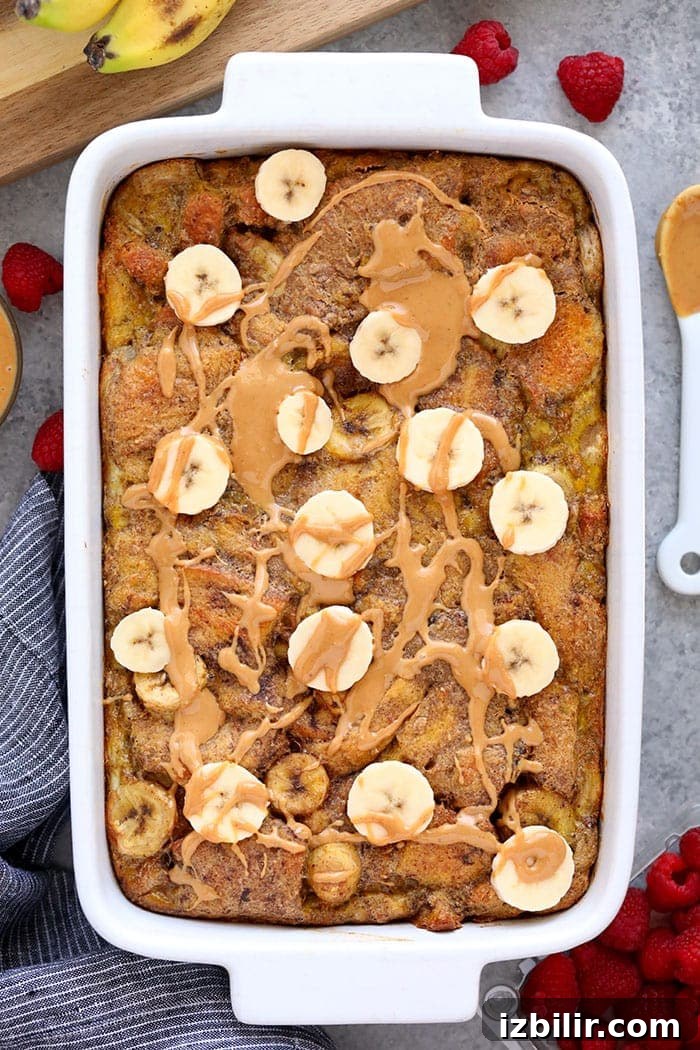 Peanut Butter Banana French Toast Bake French Toast Bake