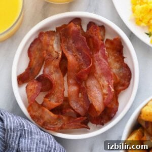 bacon on plate