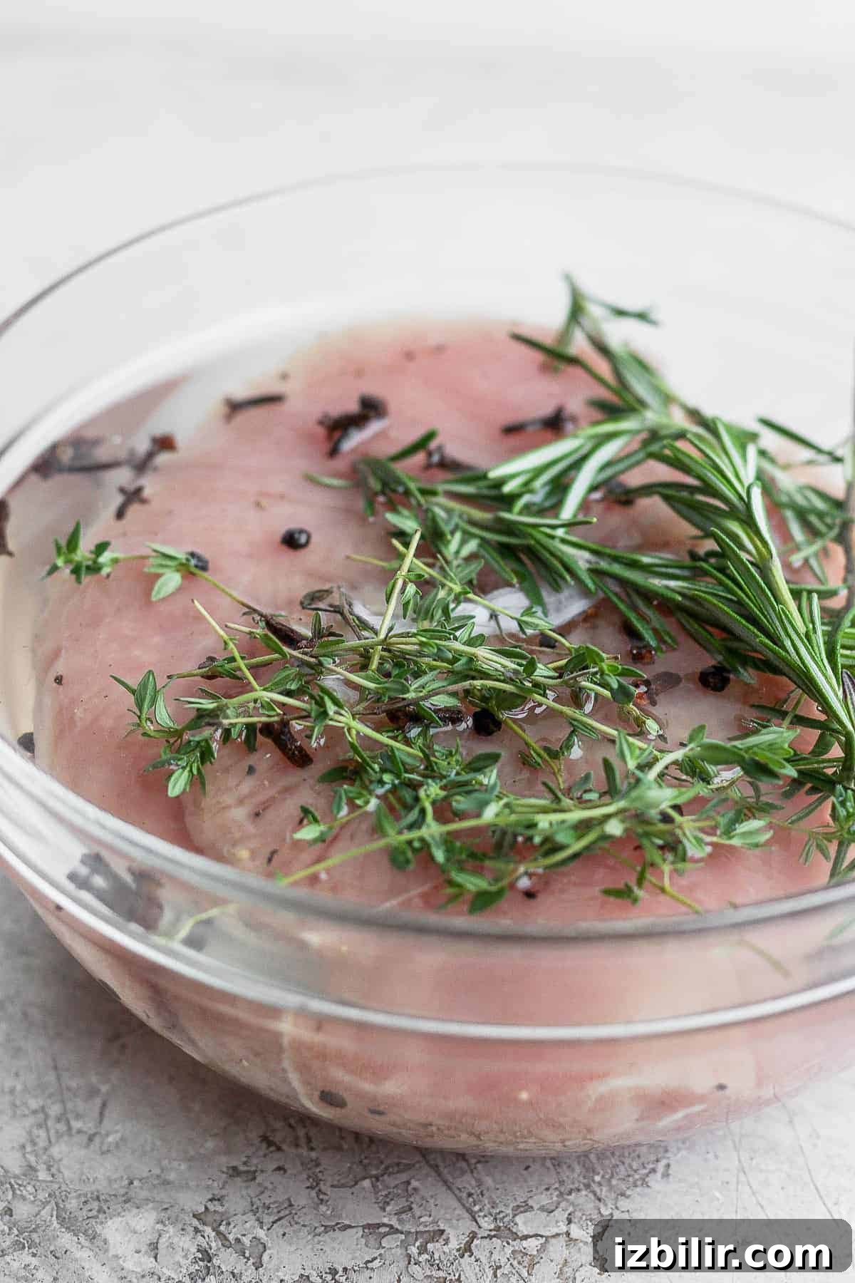 tenderloins in brine.
