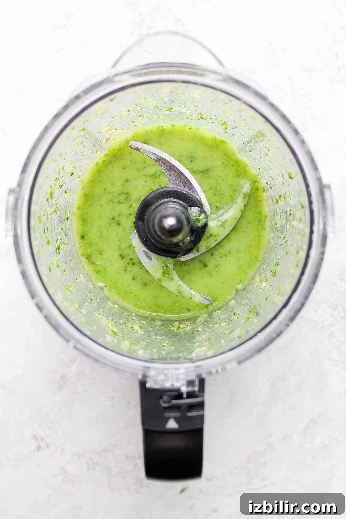 steak salad dressing in food processor.