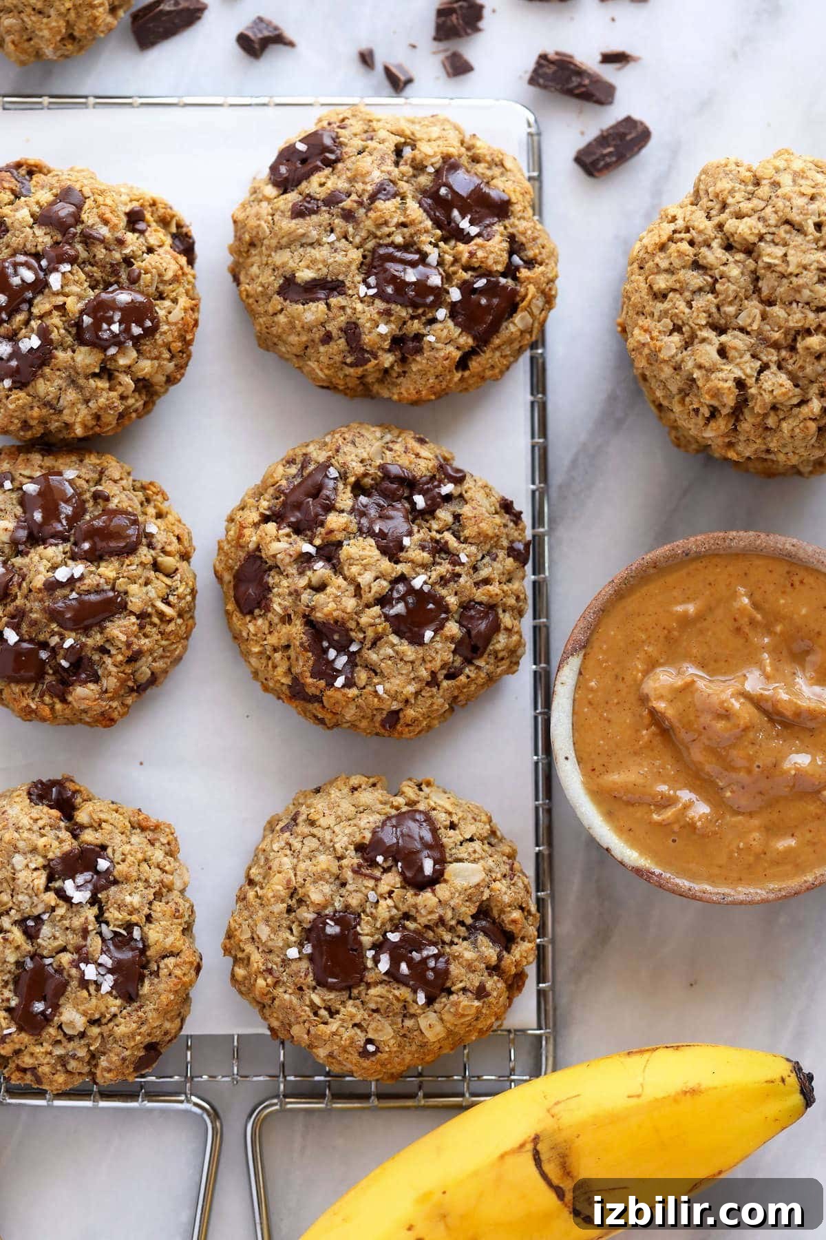 cookies on wire rack